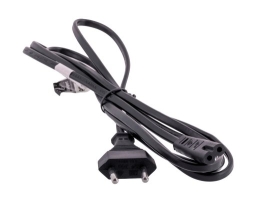 Gembird PC-184/2 power cable Black 1.8 m Power plug type C C8 coupler