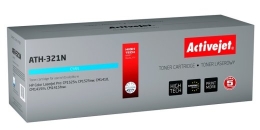 Activejet ATH-321N Toner (replacement for HP 128A CE321A; Supreme; 1300 pages; cyan)