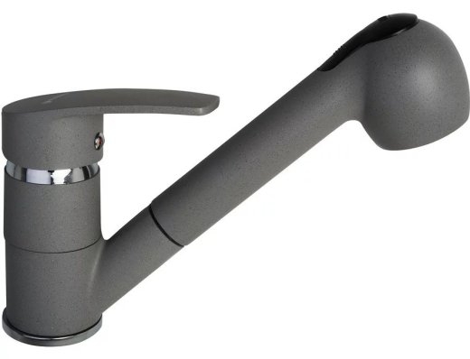 Pyramis Fido kitchen mixer grey concrete 090921838
