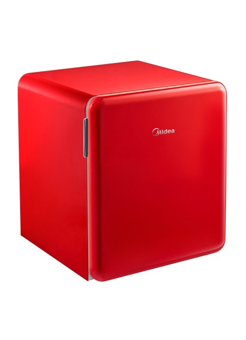 Midea Refrigerator MDRD86SLE32 Energy efficiency class E Free standing Larder Height 50 cm Fridge net capacity 47 L 41 dB Red