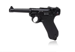 Air rifle Pistol RANGER P08 Parabellum KWC cal. 4.5 BBS blow back 21 shots Full Metal CO2