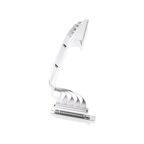 Riser PCI-E 4.0 x16 400mm Dual 90 Snow
