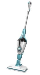 BLACK & DECKER Steam cleaner FSMH1321-QS Power 1300 W Steam pressure 2.5 bar Water tank capacity 0.5 L White/Aqua