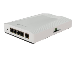 MikroTik Ethernet switch CRS304-4XG-IN Ethernet switch Desktop, DIN rail mountable 10 Gbps (RJ-45) ports quantity 4