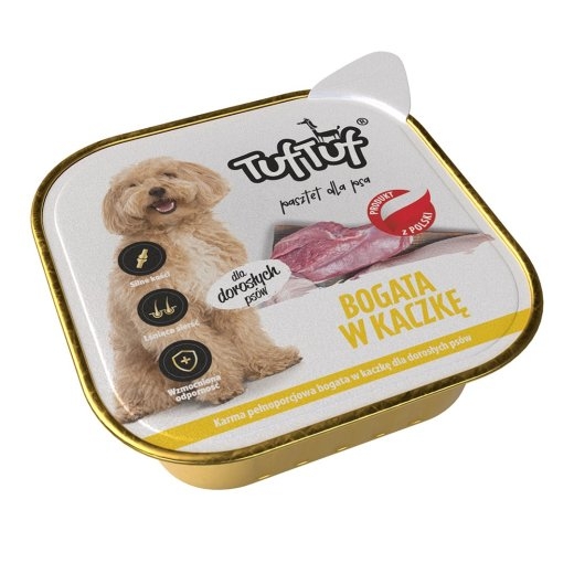 TUF TUF Alupak Duck Pate - wet dog food - 300g