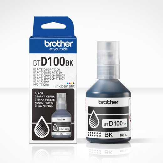 Brother BTD100BK Ink Bottle Black