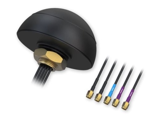 Teltonika Combo Mimo Mobile/GNSS/Wi-Fi Roof SMA Antenna PR1KCO28 Screw mounted 1575.42-1610 GHz Antenna connector type SMA Male