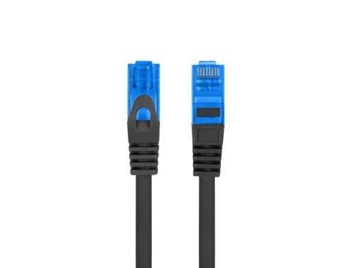 Patchcord kat.6a S/FTP CCA 10.0m czarny