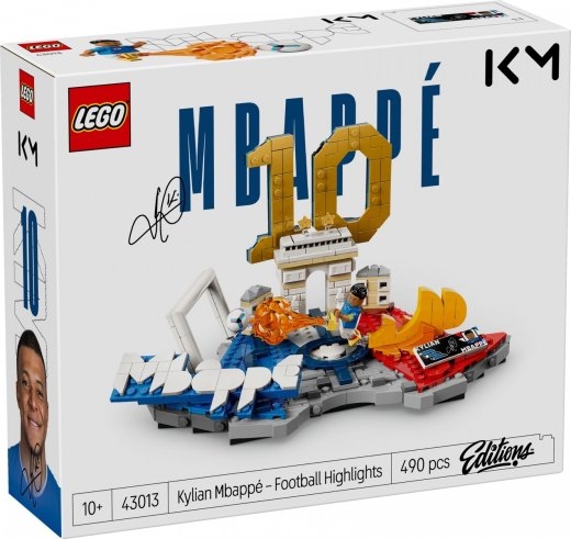 LEGO Editions 43013 Kylian Mbappé - Football Highlights