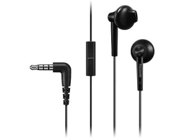 Panasonic Earphones RP-TCM55E-K black