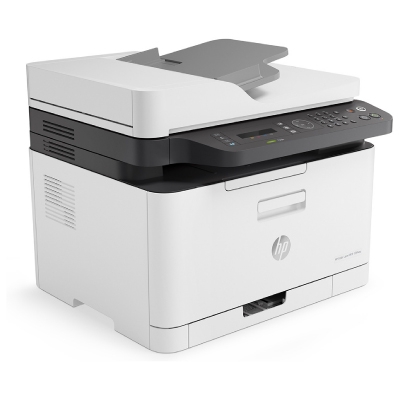 HP Color LaserJet 179fnw AIO All-in-One Printer - A4 Color Laser, Print/Copy/Scan/Fax, Automatic Document Feeder, LAN, WiFi, 18ppm, 100-500 pages p...