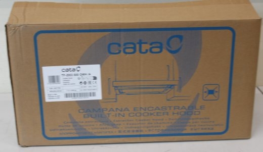 SALE OUT. CATA Hood TF 2003 600 GWH Telescopic Energy efficiency class C Width 60 cm 390 m³/h Mechanical control LED White Glass DAMAGED PACKAGING,...