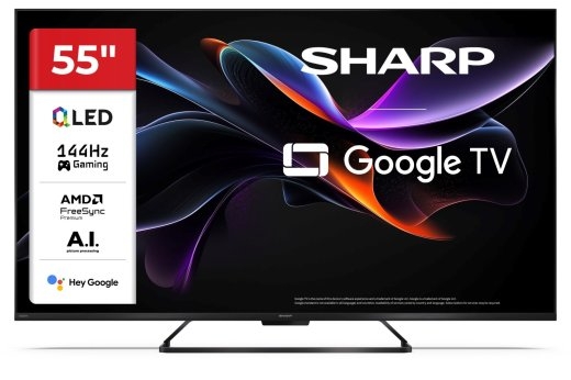 Sharp 55HR7265E TV 139.7 cm (55") 4K Ultra HD Smart TV Wi-Fi Black