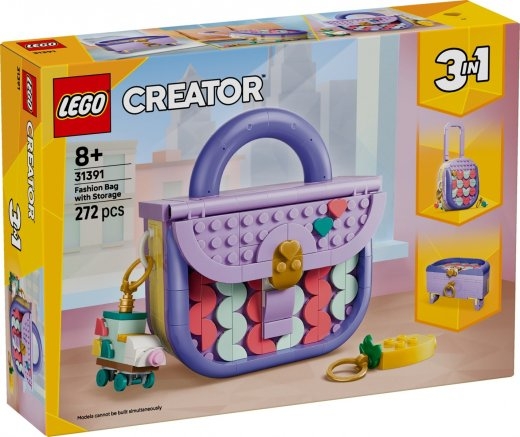 LEGO 31391 Art Fashion Bag with Storage