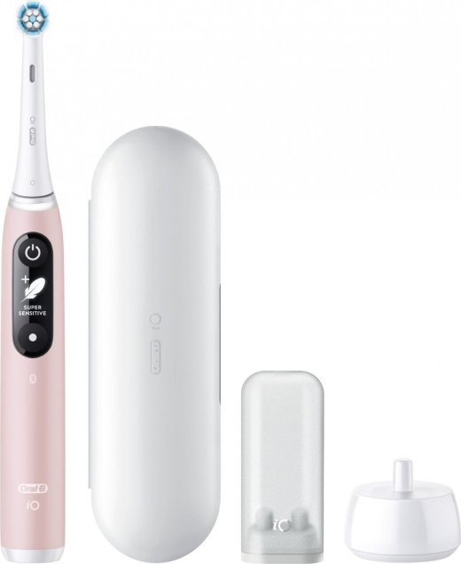 Oral-B Electric Toothbrush iO Series 6 Rechargeable For adults Number of brush heads included 1 Number of teeth brushing modes 5 Pink