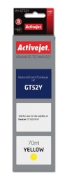 Activejet AH-GT52Y Ink Bottle (Replaces HP GT52Y M0H56AE; Supreme; 70 ml; 8000 pages, yellow)