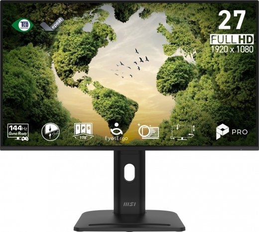 Msi Monitor PRO MP275PGN E14 27 inches/LED/FHD/Curved144Hz/Black