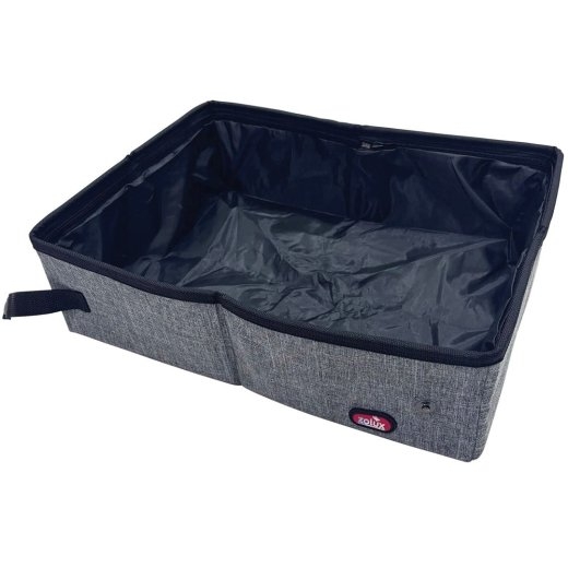 ZOLUX Nomad – travel cat litter tray – 40.5x30.5x12 cm