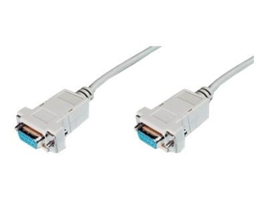 DIGITUS Null modem connection cable - DSUB (9-pin)/ DSUB (9-pin) - 1.8 m