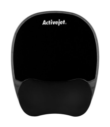 Activejet black gel mouse pad