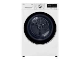 LG Dryer Machine RH80V9AV3N Energy efficiency class C Front loading 8 kg LED Depth 69 cm Wi-Fi White