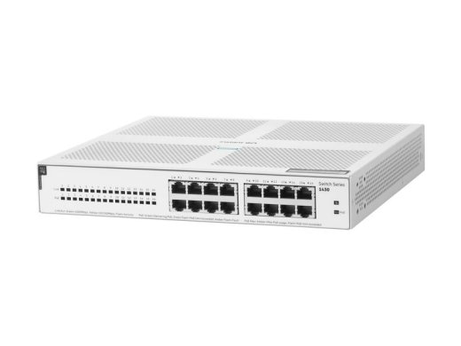 HPE Networking Instant On 1430 16G Class4 PoE 124W Switch - switch - 16 ports - unmanaged - rack-mountable
