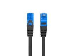 Patchcord kat.6a S/FTP CCA 3.0m czarny