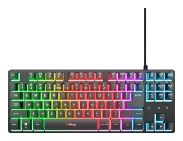 Trust GXT 833 Thado TKL keyboard Gaming USB QWERTY US English Black