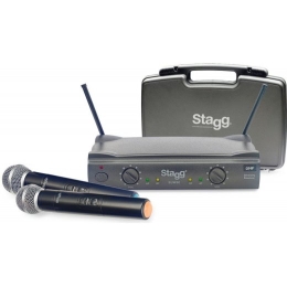 Stagg SUW 50 MM FH Wireless UHF system Black