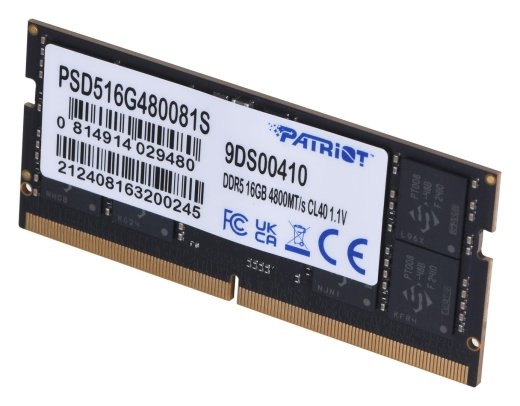 Patriot Memory Signature PSD516G480081S memory module 16 1 x 16 DDR5 4800 MHz