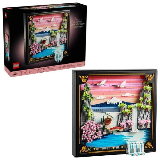 LEGO ART 31218 Japanese Cherry Blossom Landscape