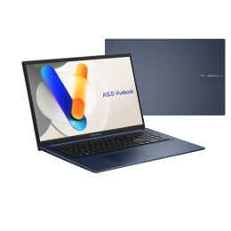 ASUS Vivobook 17 X1704VA-AU1068W Core 5 120U 17.3" FHD IPS-level Panel 60Hz 250nits AG 16GB DDR5 SSD512 Intel Graphics WLAN+BT Cam720p 50WHrs Win11...