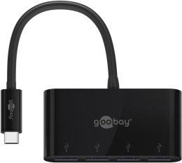 Goobay 4-Port USB-C Multiport Adapter 61073 Type-C USB-A