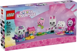 Blocks Gabbys DollHouse 11215 Gabbys Brick-Built Cat Friends