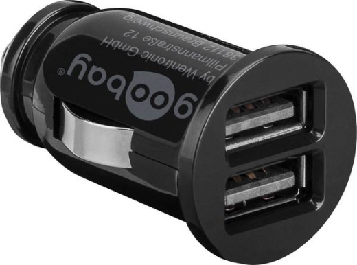 Goobay Dual USB car charger 58912 USB Mini Car Charger