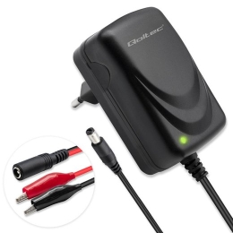 Qoltec Charger for AGM GEL STD 6V 12V 6W 5.5x2.1