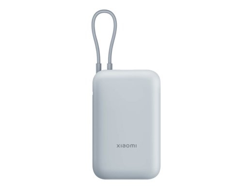 Xiaomi Power Bank (Integrated Cable) 10000 mAh USB-A/USB-C/USB-C cable Ice Blue