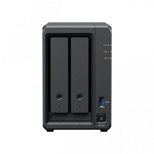 Synology Server NAS DP320 AMD R1600 1x8GB 2x8TB 8GB RAM 3Y