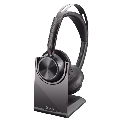 HP Poly Voyager Focus 2 - headset - USB-C via Bluetooth adapter
