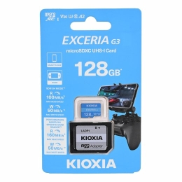 Kioxia EXCERIA G3 128 MicroSDXC UHS-I Class 10