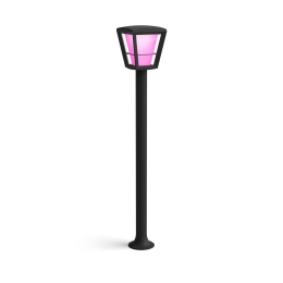 Philips Hue WCA Econic Outdoor Post Lantern 15 W 2000-6500 Hue White Color Ambiance