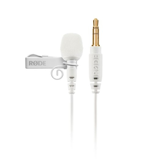 RØ LAVALIER GO microphone, White Clip-on microphone