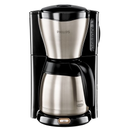Philips Coffee Maker HD7546/20 Drip 1000 W Black/Metal