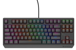 Genesis THOR 230 Mechanical Gaming Keyboard Wired US Outemu Red Black