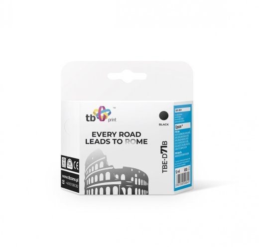 Ink TBE-D71B (Epson T071140) Black 100% new