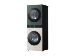 LG Washing machine with dryer WT1210EGF Energy efficiency class A/C Front loading Washing capacity 12 kg 1400 RPM Depth 66 cm Width 60 cm LED Dryin...