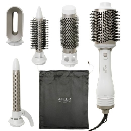 Adler 5-in-1 Curling Iron-Dryer AD 2027 Number of heating levels 2 1200 W White/Champagne
