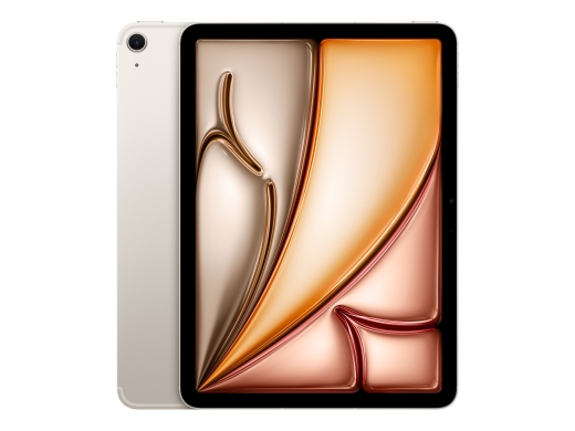 Apple iPad Air Wi-Fi + Cellular 11 " Starlight IPS 2360 x 1640 pixels 8 512 3G 4G Wi-Fi Front camera 12 MP Rear camera Bluetooth 5.3 iPadOS USB-C c...