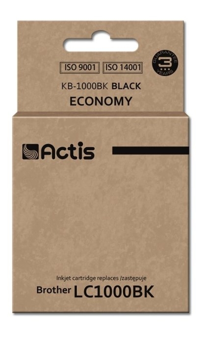 Actis KB-1000BK Ink Cartridge (replacement for Brother LC1000BK/LC970BK; Standard; 36 ml; black)
