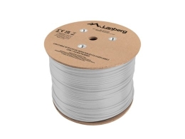 Lanberg Cable LAN SFTP cat.5e 305m wire CU LSZH CRP+FLUKE PASSED gray